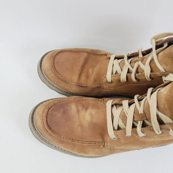 Sorel Men\'s Tan Madson Mac Toe Leather Lace Up Classic Ankle Chukka Boot Sz 10.5 main image 4